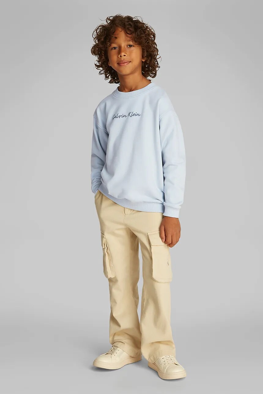 

Детская толстовка Calvin Klein Jeans, синий
