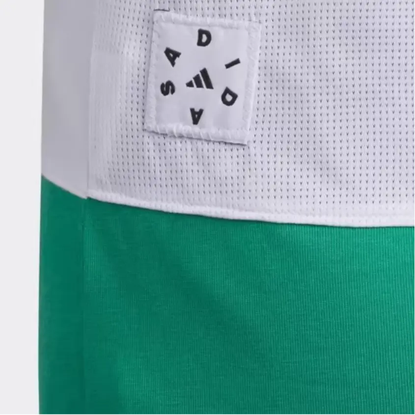 Adidas Повседневная спортивная одежда White/Light Lawn Green/Black для детей 3-7 лет — фото 4