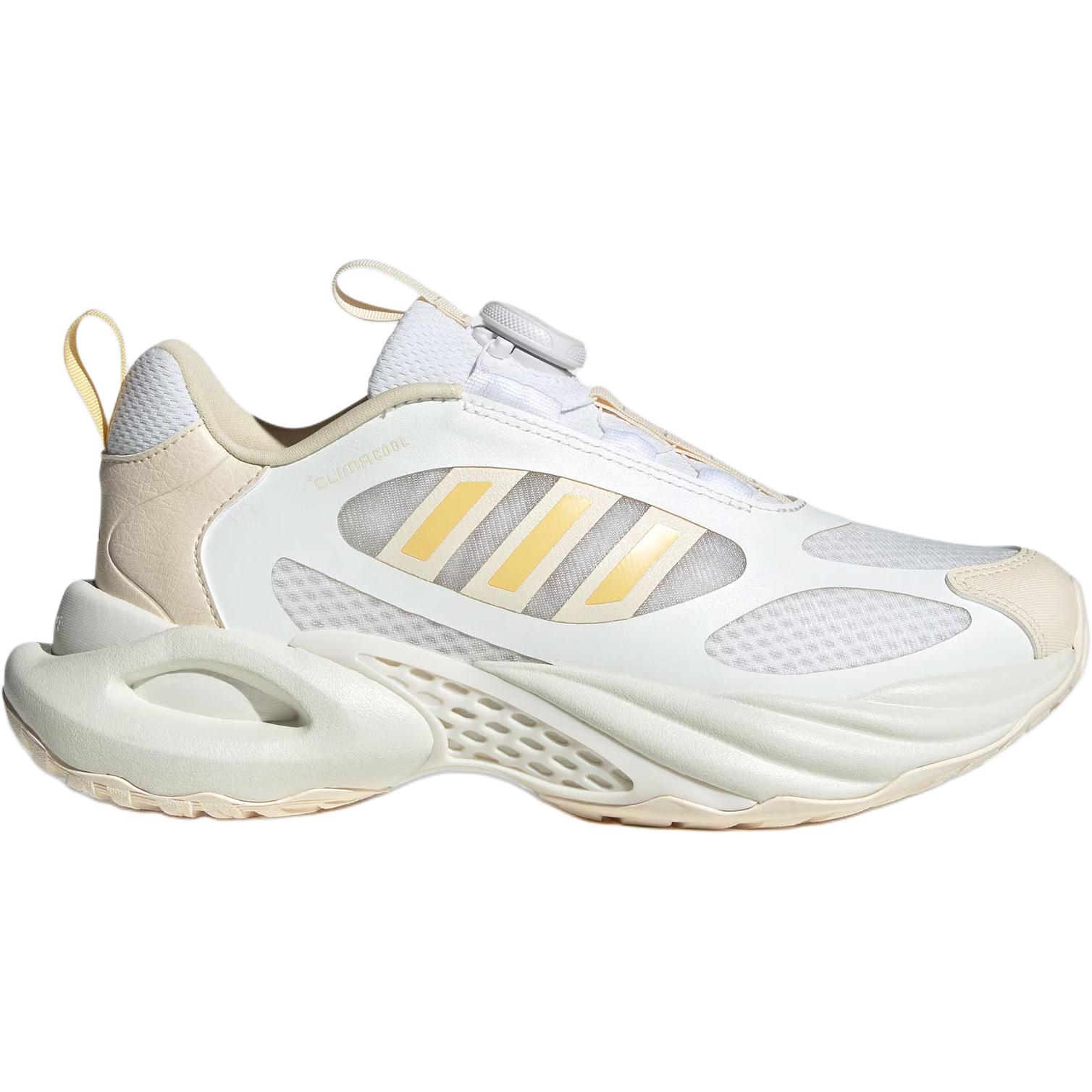 Детские кроссовки Climacool Vento 4.0 для начальной школы Adidas, белый/желтый/оранжевый — фото 2