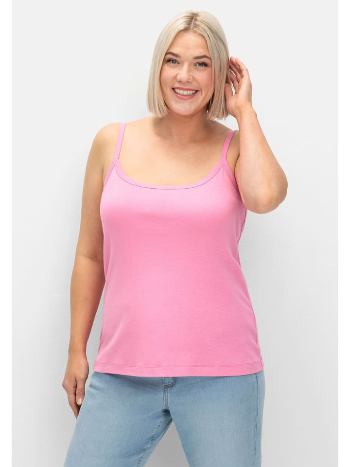 

Топ sheego, цвет blumiges pink