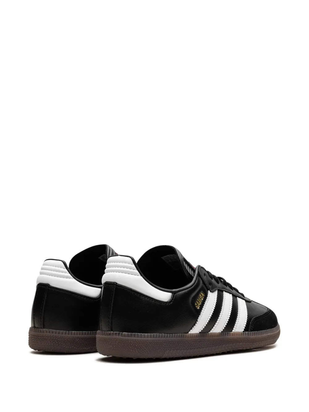 Кроссовки Samba CBlack/FTWWHT/Vivred adidas, черный — фото 3
