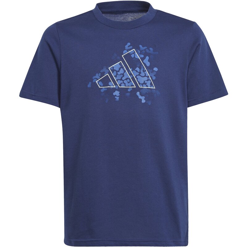 

Футболка с тренировочным рисунком для детей Adidas, цвет dkblue