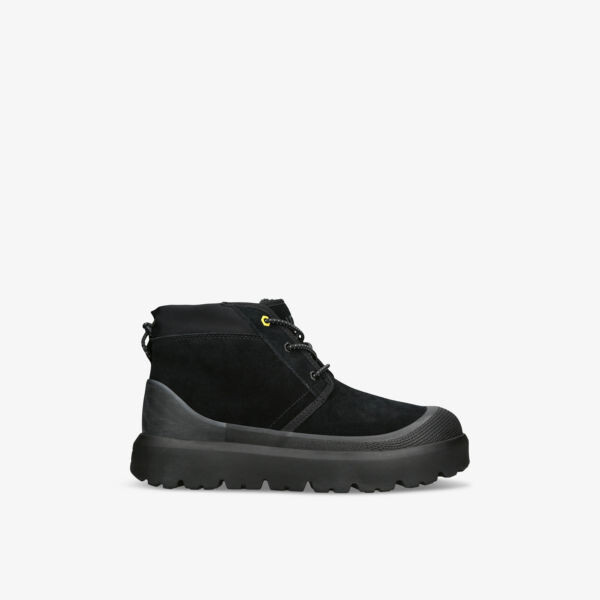 

Замшевые ботинки чукка с тисненым логотипом Neumel Weather Ugg, черный
