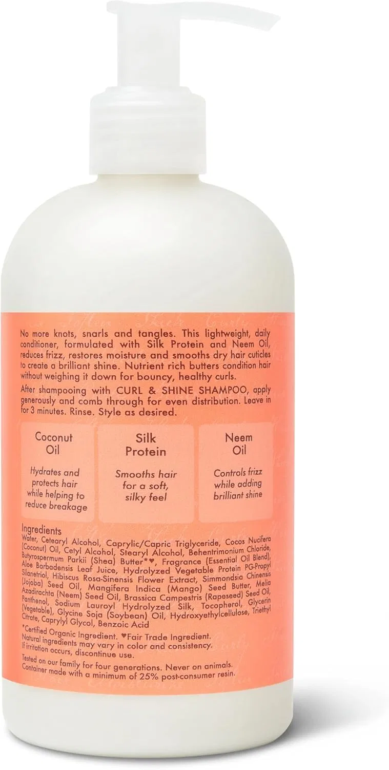 Набор Shea Moisture для вьющихся волос с кокосом и гибискусом (3 шт.) Shea Moisture — фото 2