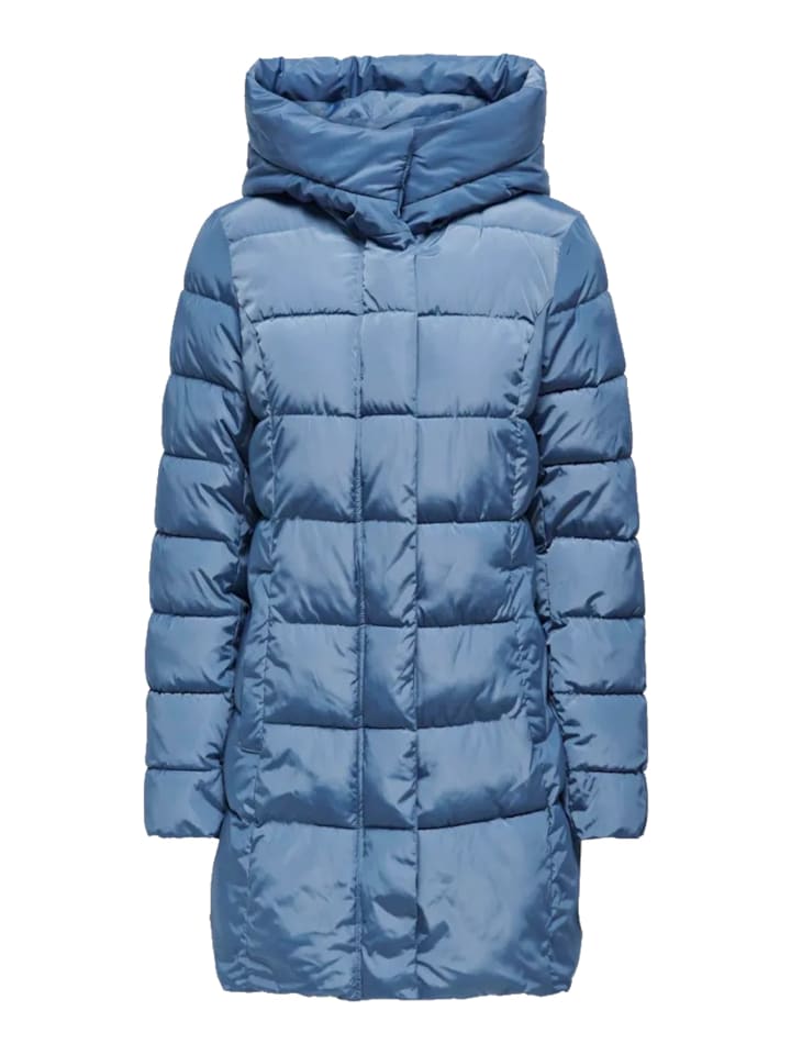 

Пальто Лина синего цвета ONLY