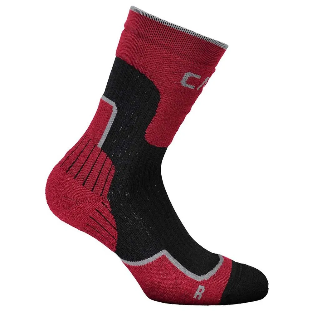 

Носки CMP Trekking Wool Mid 3I49177, красный