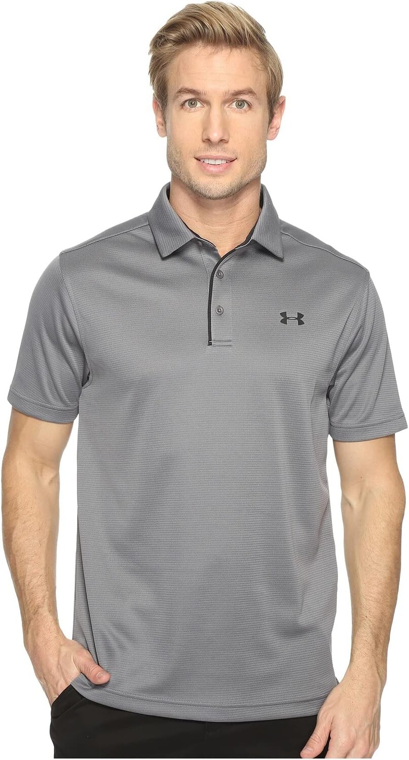 

Техническое поло Under Armour Golf, цвет Graphite/Black/Black