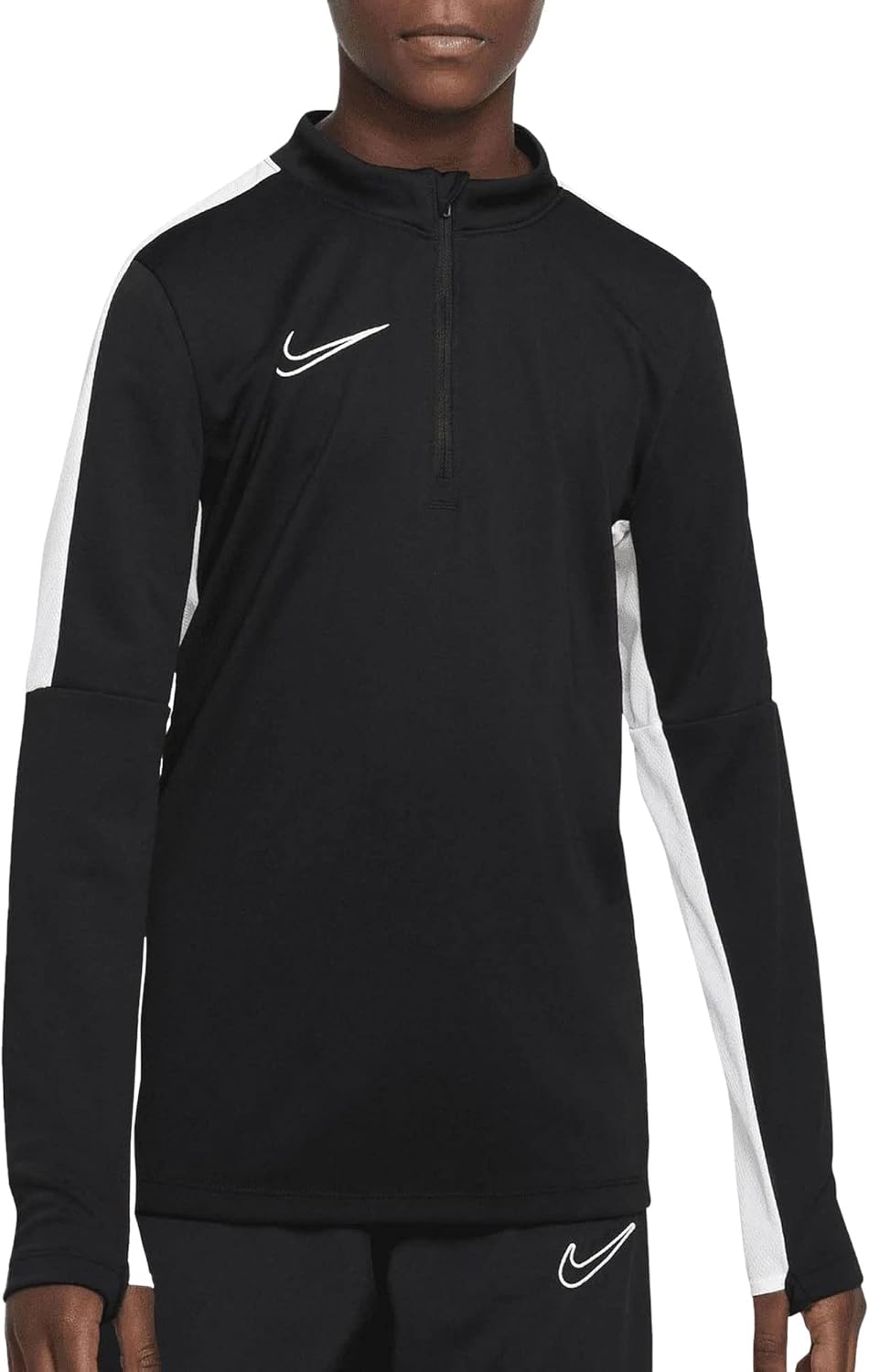 

NIKE Unisex K Nk Df Acd23 Drill Top Br K NK DF ACD23 Drill TOP BR, Black/White/White