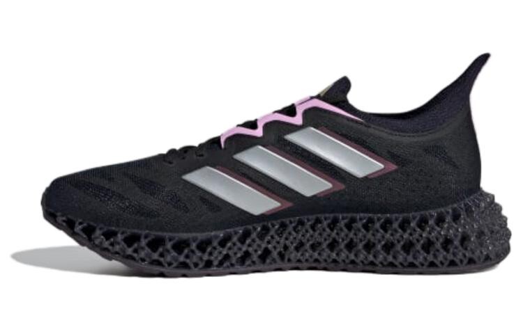 

Кроссовки adidas 4DFWD 3 Core Black Silver Metallic Cloud White Women's, черный