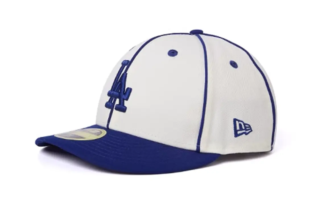 

New Era Бейсболка унисекс бело-голубая, White/Blue