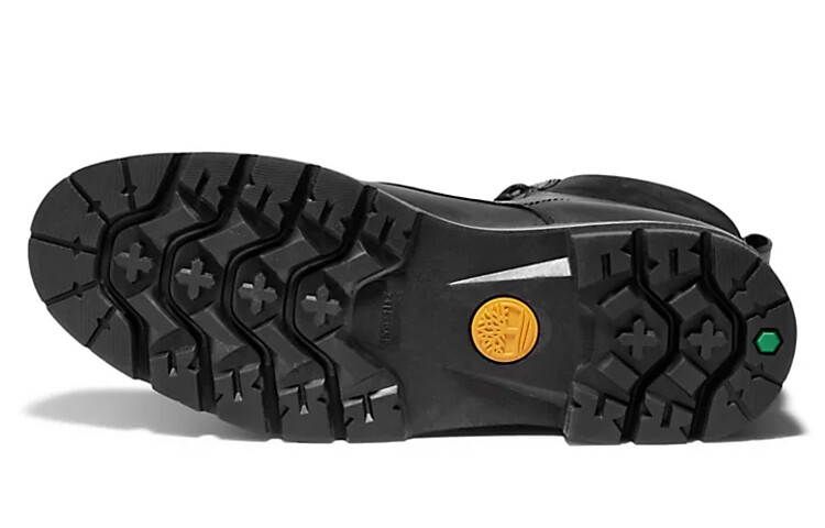 Мужские уличные ботинки Timberland Port Union из блестящей кожи, черный — фото 4