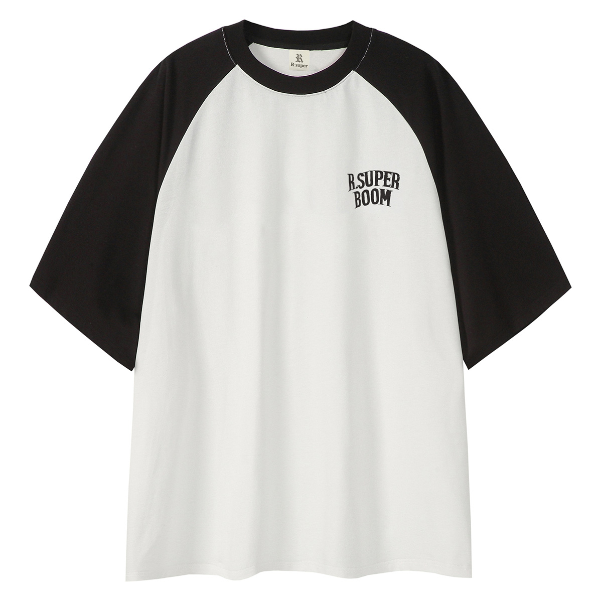 

Футболка Unisex R.super, белый и стальной серый