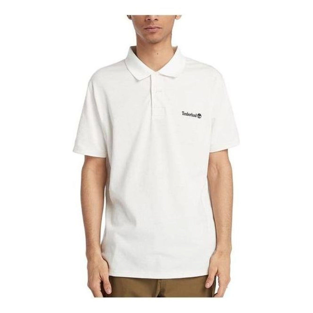 

Поло Timberland Retro White Moisture-Wicking Polo Shirt 'White'