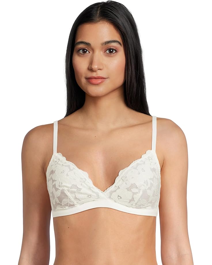 

Бюстгальтер Cosabella Romanza Cotton Lace Triangle Bralette, цвет Moon Ivory