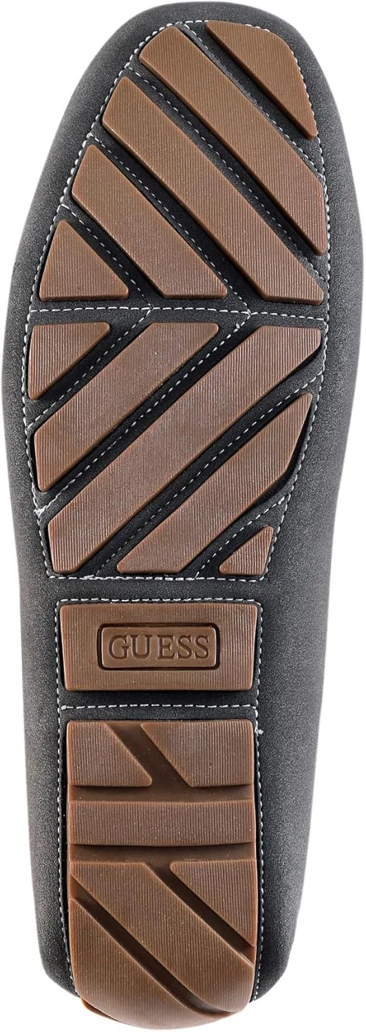 Мужские лоферы GUESS Ansto Drivers, Dark Grey 020 — фото 4