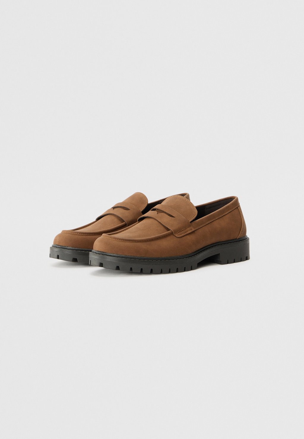 Слипоны UNISEX - Moccasins Pier One by Zalando, коричневый — фото 2