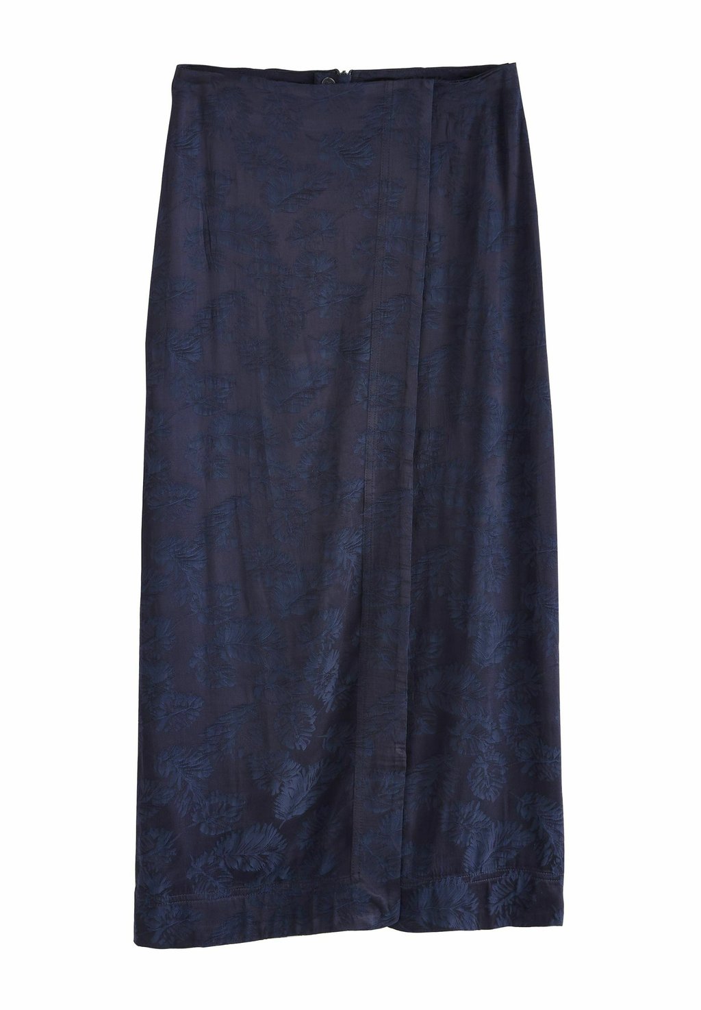 Юбка с запахом JACQUARD MIDI SARONG - A-line skirt Next, синий — фото 4
