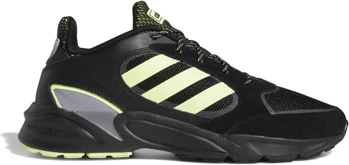Мужские кроссовки Adidas 90s Valasion, черный/зеленый — фото 4