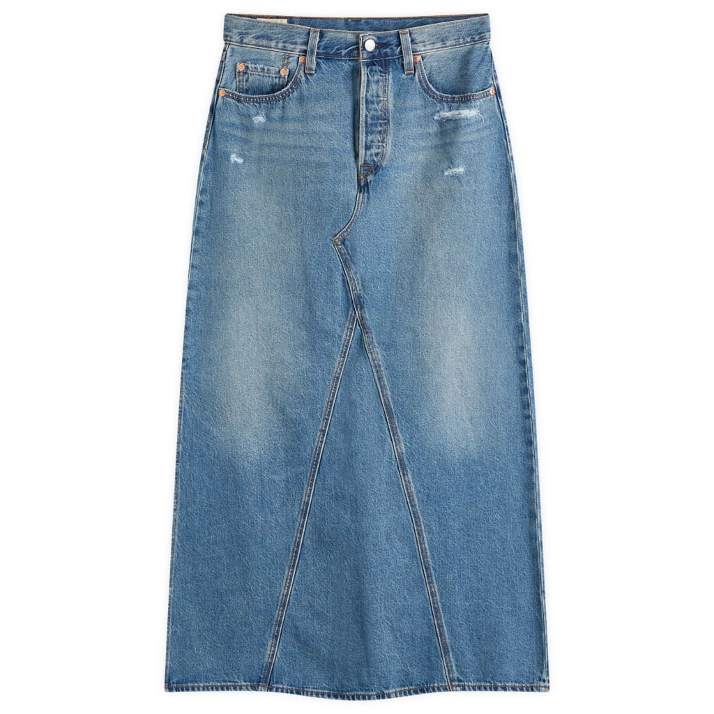 

Легендарная длинная юбка Levis Levi'S, цвет verified vintage ski
