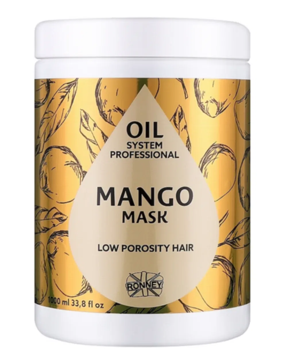 Маска для волос с манговым маслом Ronney Professional