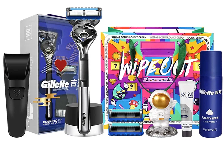 Товар для бритья Модель Gravity Box Heart Gift Set Gillette — фото 2