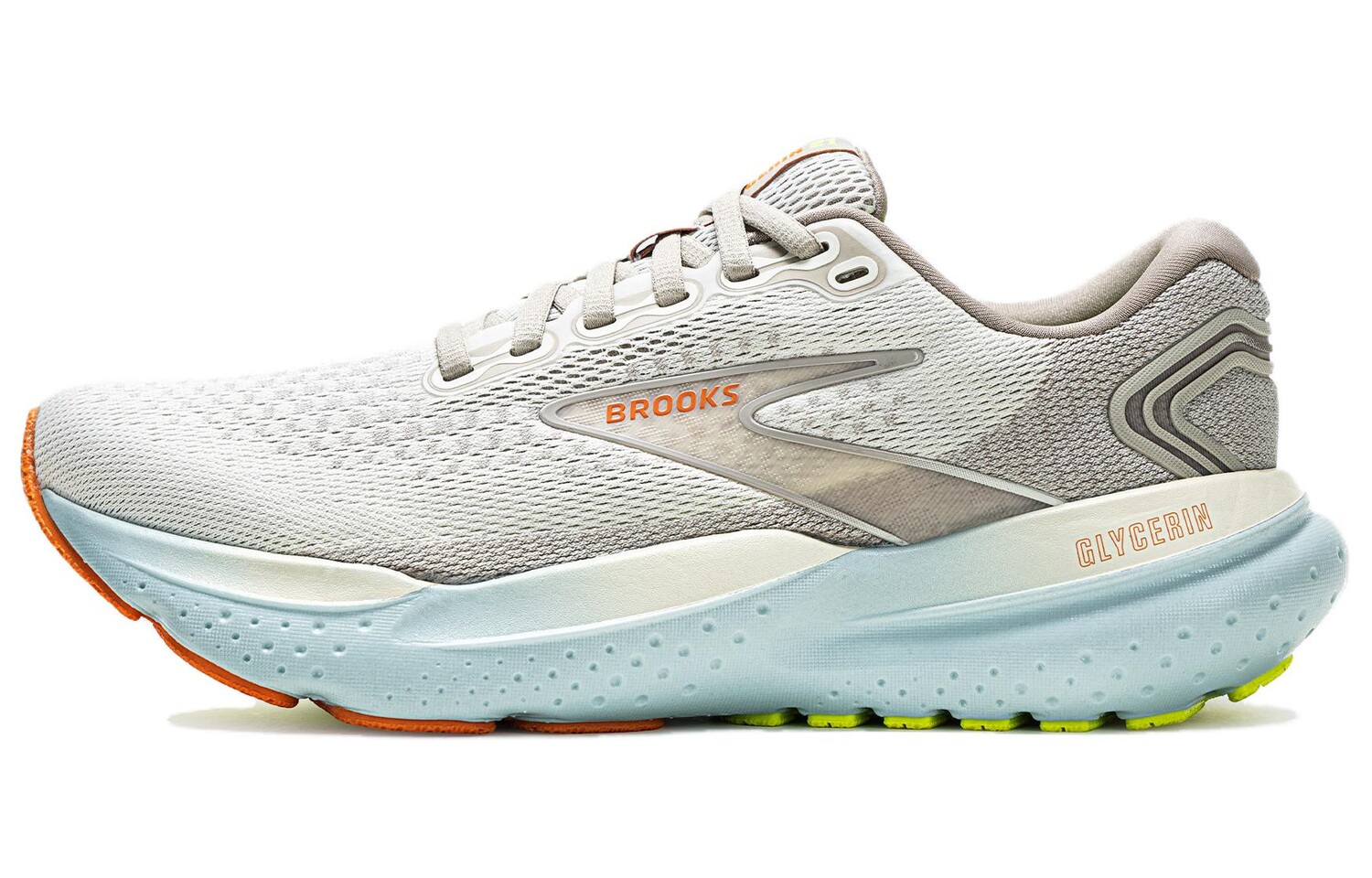

Кроссовки Brooks Women's Glycerin 21 'Coconut Aqua', белый/желтый