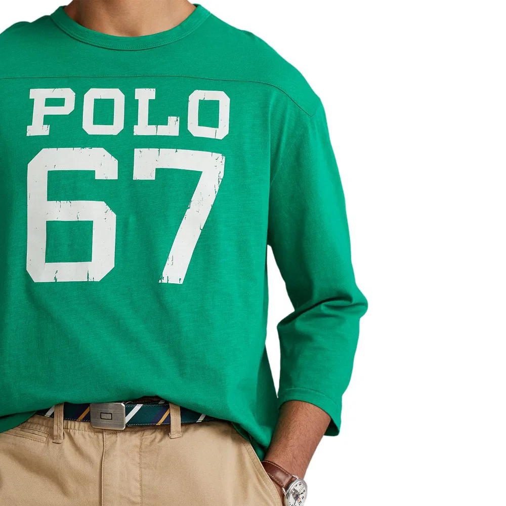 Футболка мужская Green Polo Ralph Lauren — фото 4