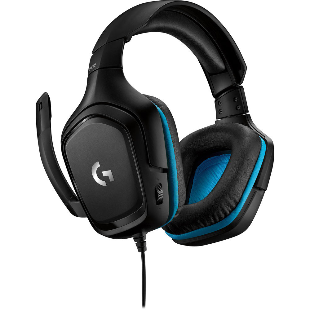 

Logitech G G432 Проводная виртуальная игровая гарнитура 7.1-канального звука