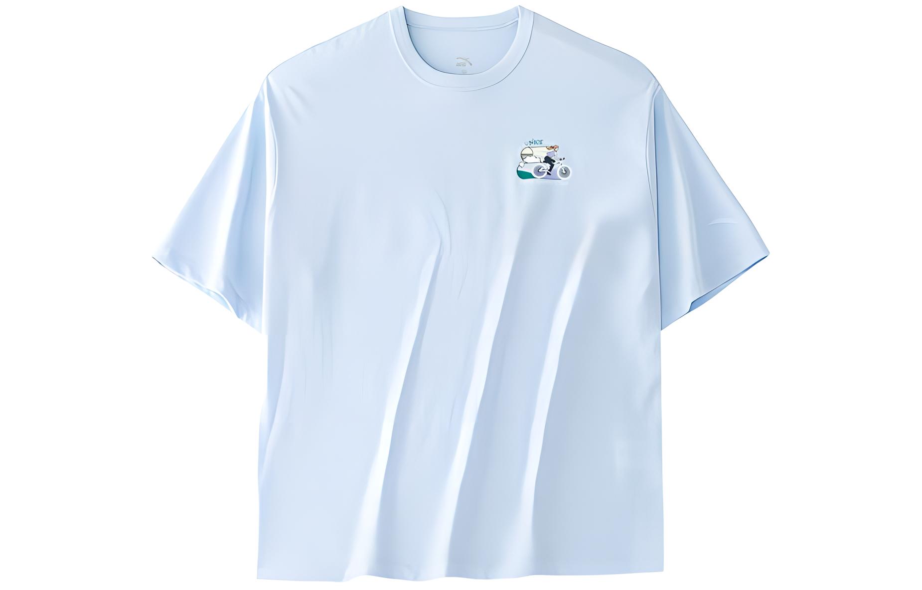 

Футболка женская Anta Life Collection, цвет «водное небо», Aqua Sky Blue