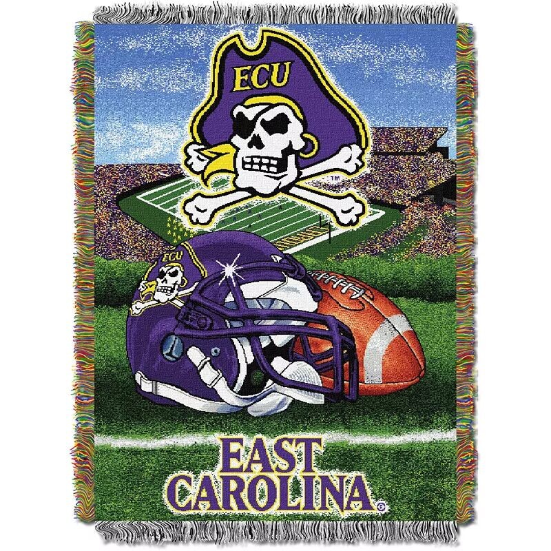 

Тканый плед Northwest Eastern Carolina Pirates размером 48 x 60 дюймов