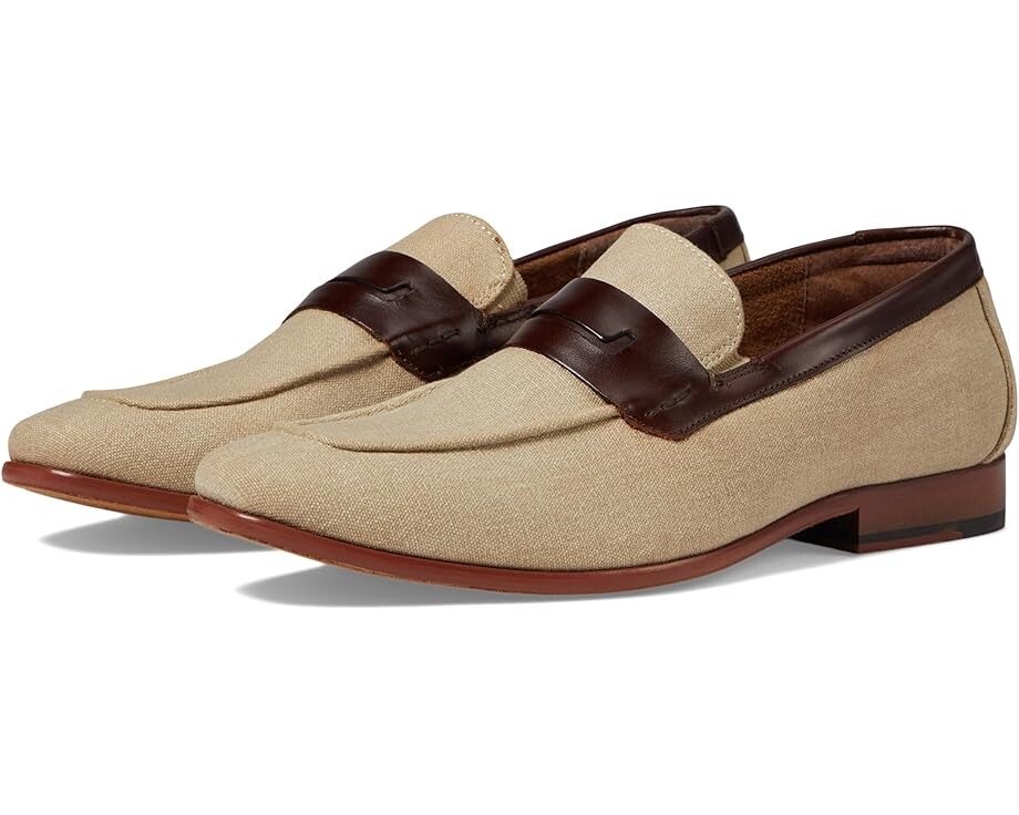 

Лоферы Stacy Adams Gill Saddle Slip-On Loafer, цвет Sand Multi