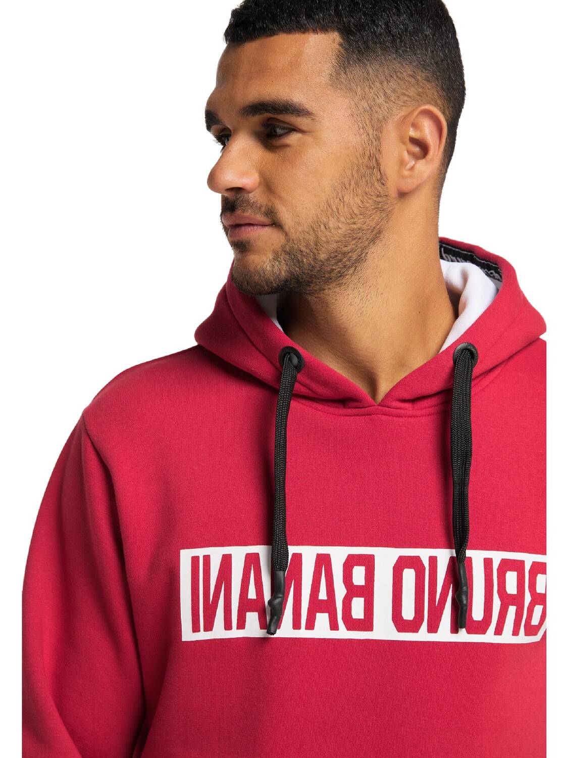 

Толстовка Bruno Banani Hoodie ohne Reißverschluss HOWARD, красный