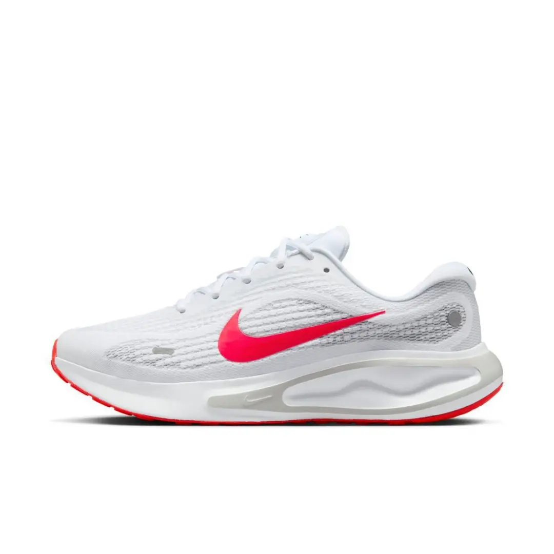 

Nike Кроссовки Journey Run White Wolf Grey Pure Platinum Bright Crimson