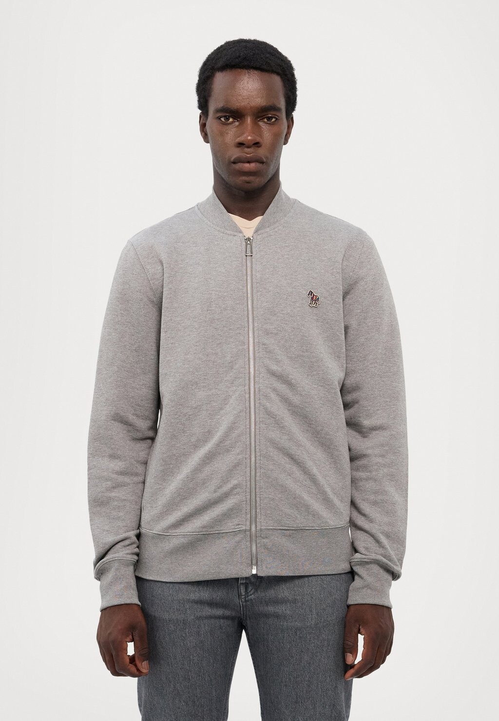

Толстовка на молнии REGULAR FIT ZEBRA PS Paul Smith, черный
