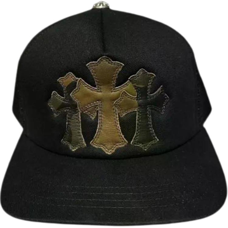 

Бейсболки Unisex/камуфляж Chrome Hearts, черный/хаки