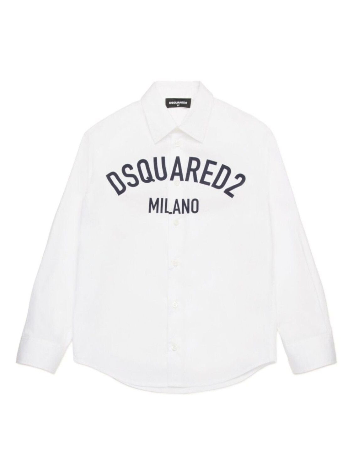 

DSQUARED2 KIDS рубашка с логотипом, белый