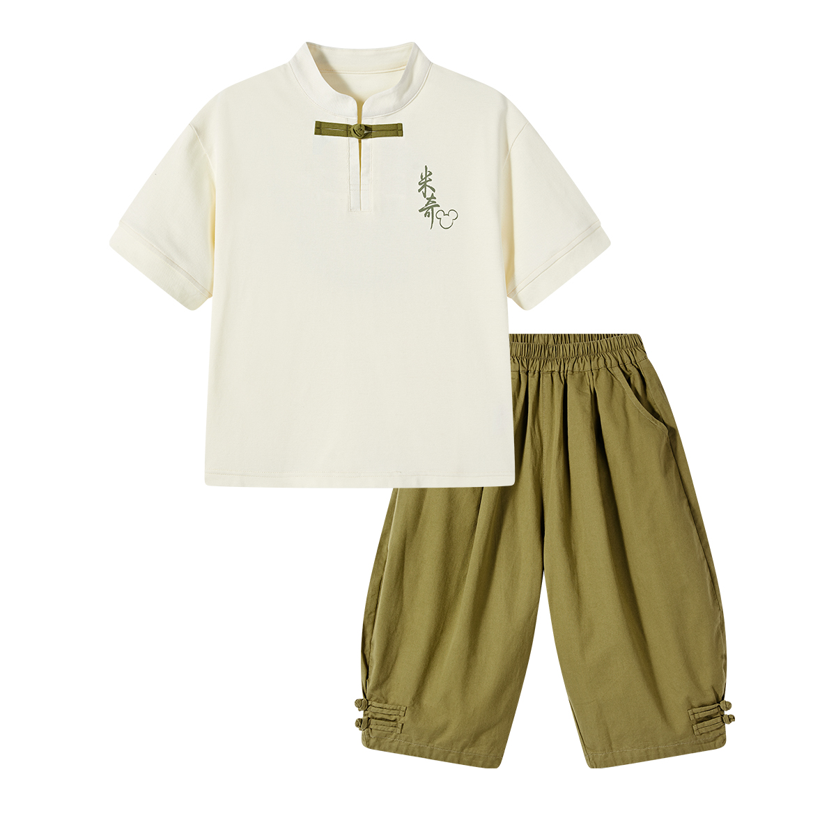 

Детская повседневная спортивная одежда Disney, бежевый