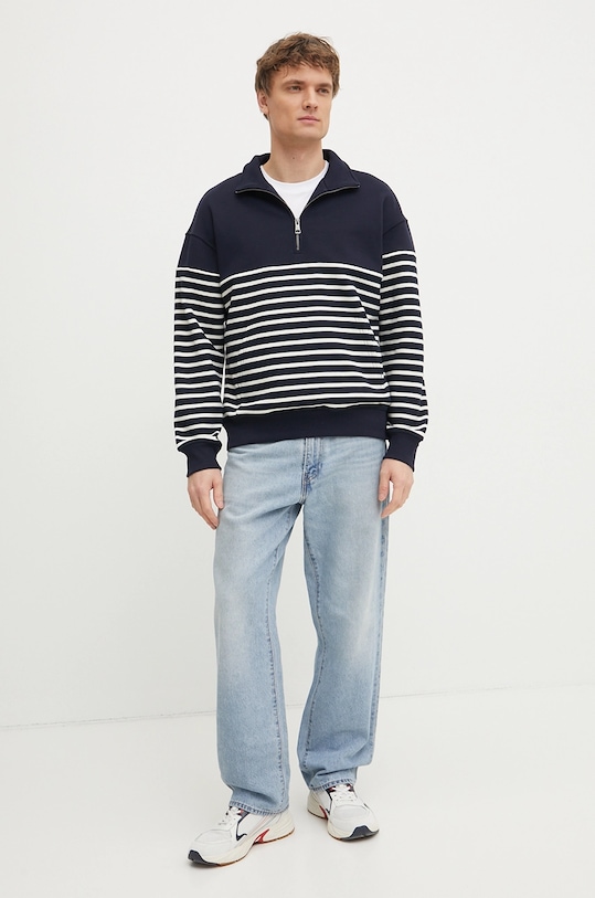 

Хлопковая толстовка Tommy Hilfiger, темно-синий