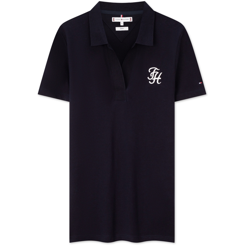 

Женская поло Tommy Hilfiger, синий