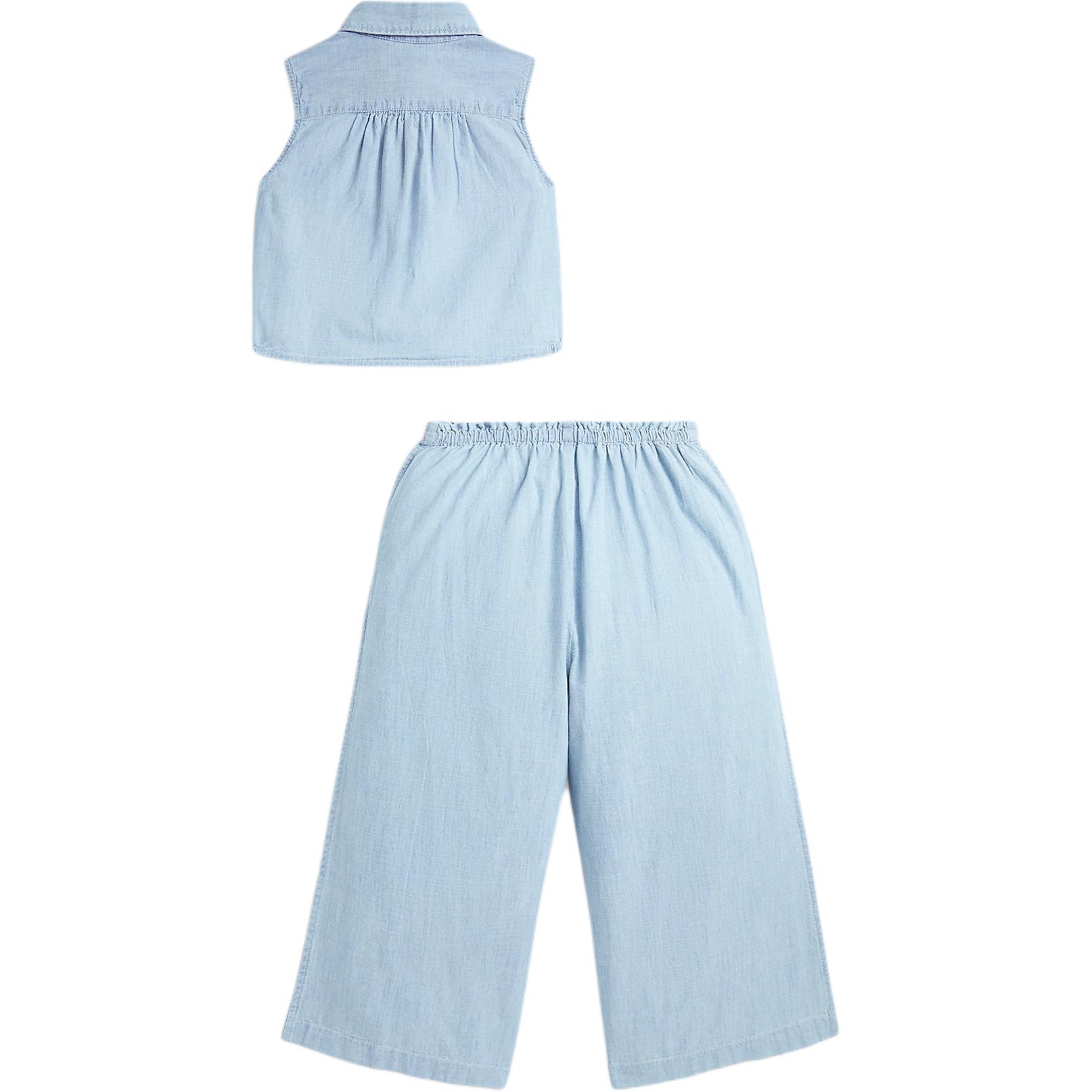 Polo Ralph Lauren Повседневная спортивная одежда light blue детская — фото 3