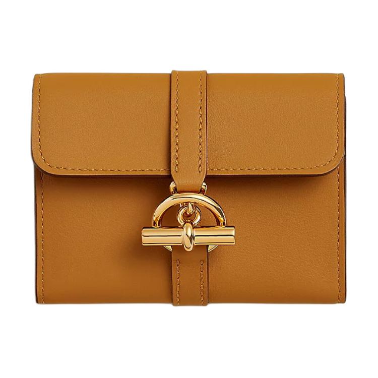 

HERMES Женский бумажник из телячьей кожи