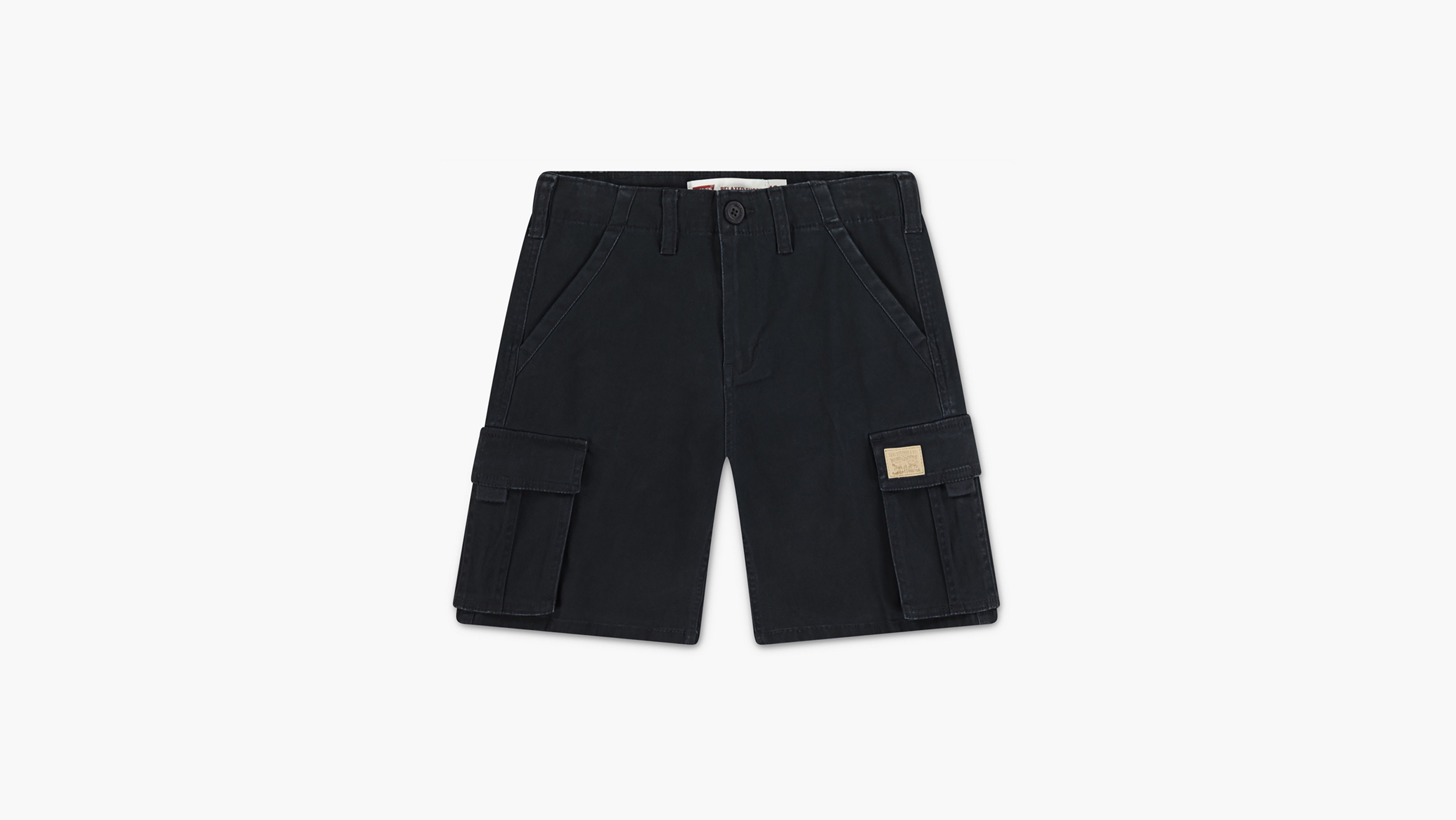 

Традиционные шорты-карго для маленьких мальчиков 4-7x Levi's, цвет Jet Black
