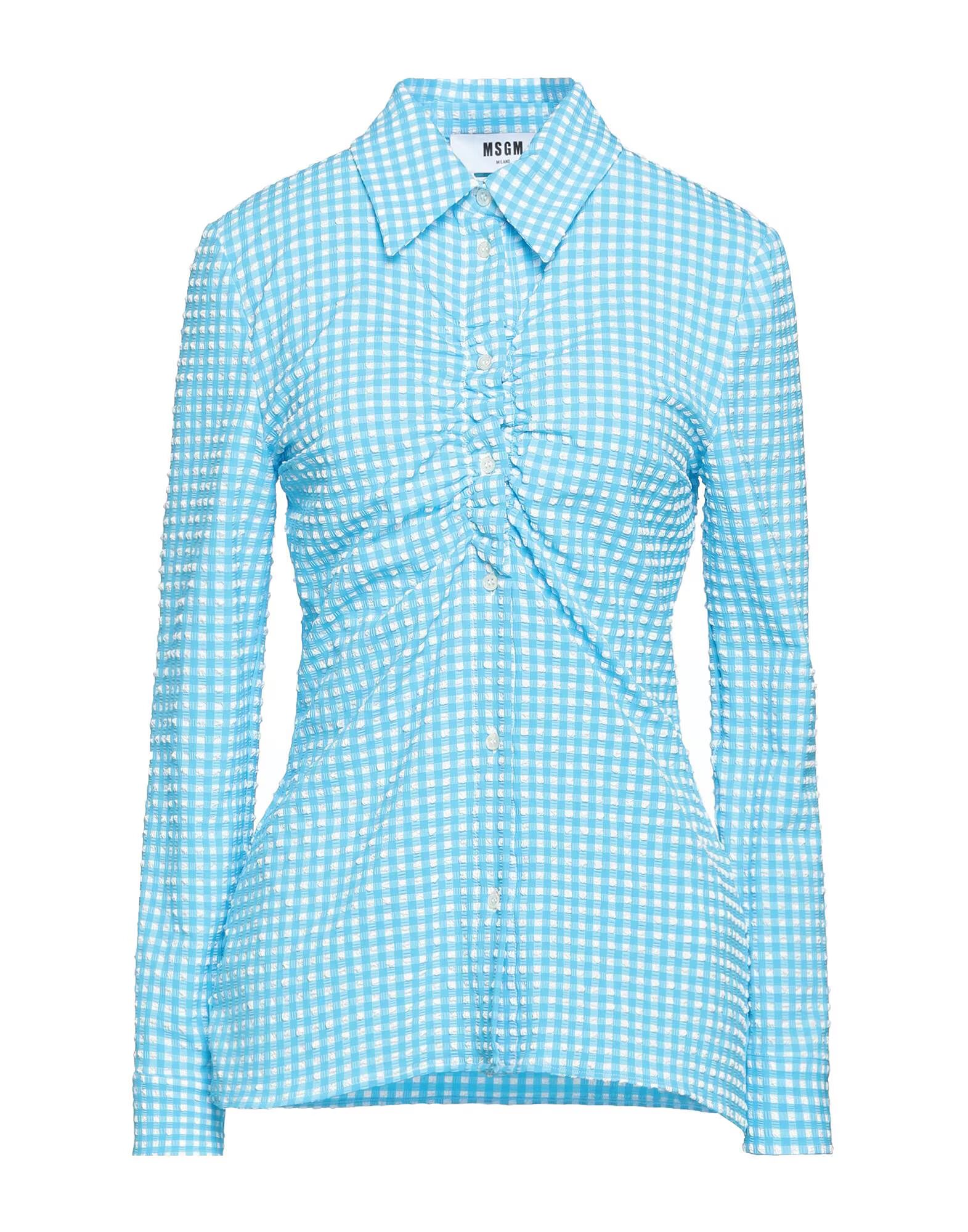 

Рубашка Msgm, лазурный