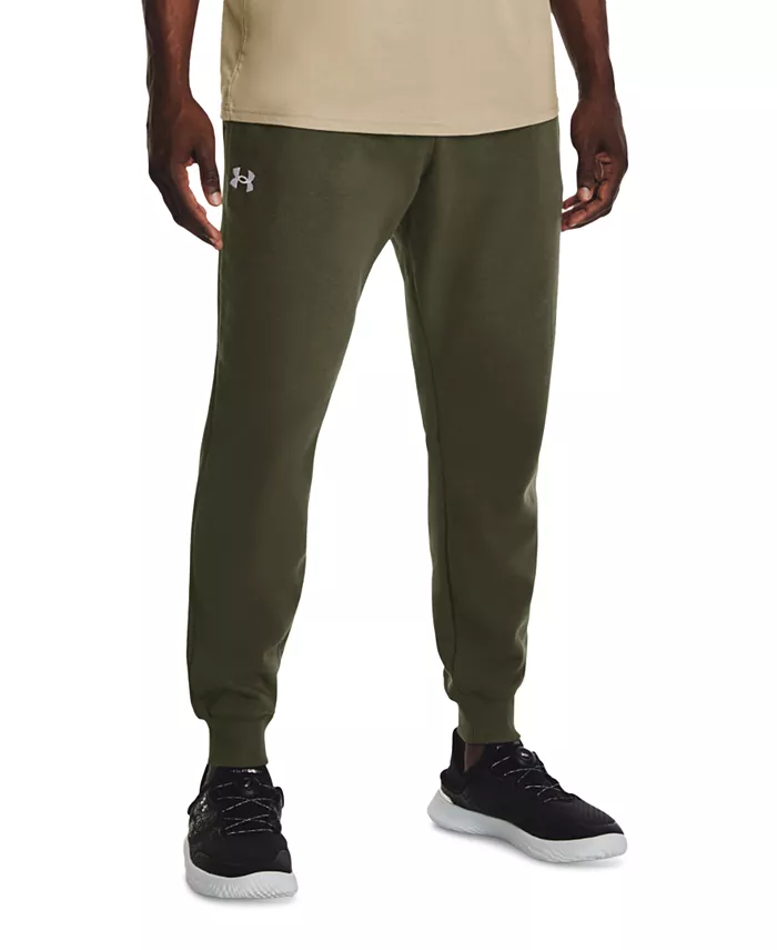 

Мужские утепленные джоггеры Rival с зауженным кроем Under Armour, зеленый
