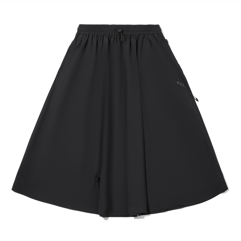 

Takasha, Lianmingkuan Повседневная длинная юбка Women's LiNing, черный