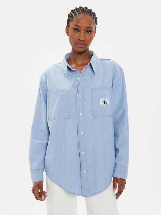 

Рубашка Calvin Klein, синий