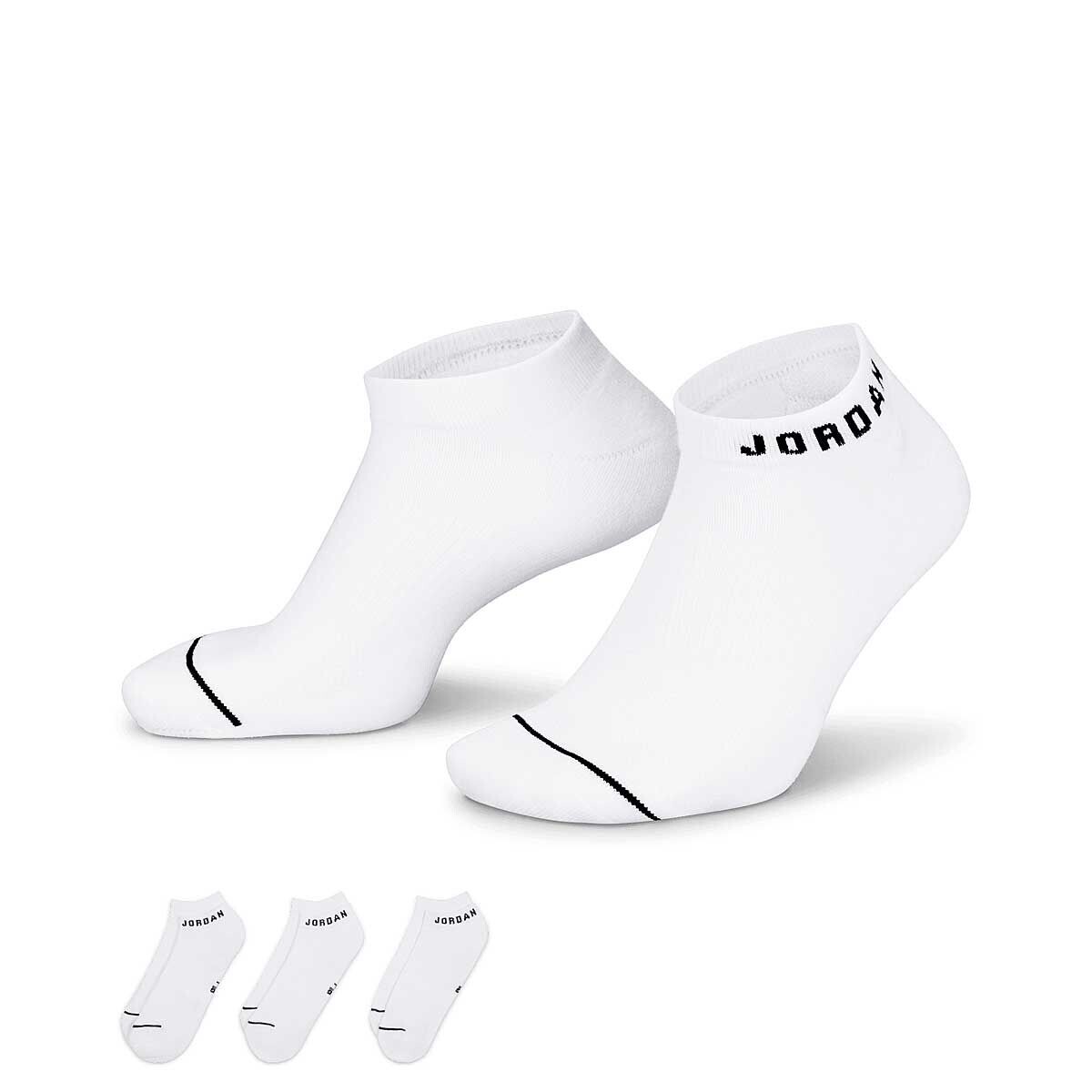 

Носки U J EVERYDAY CUSH POLY NO SHOW SOCKS Jordan, цвет Schwarz/Weiß