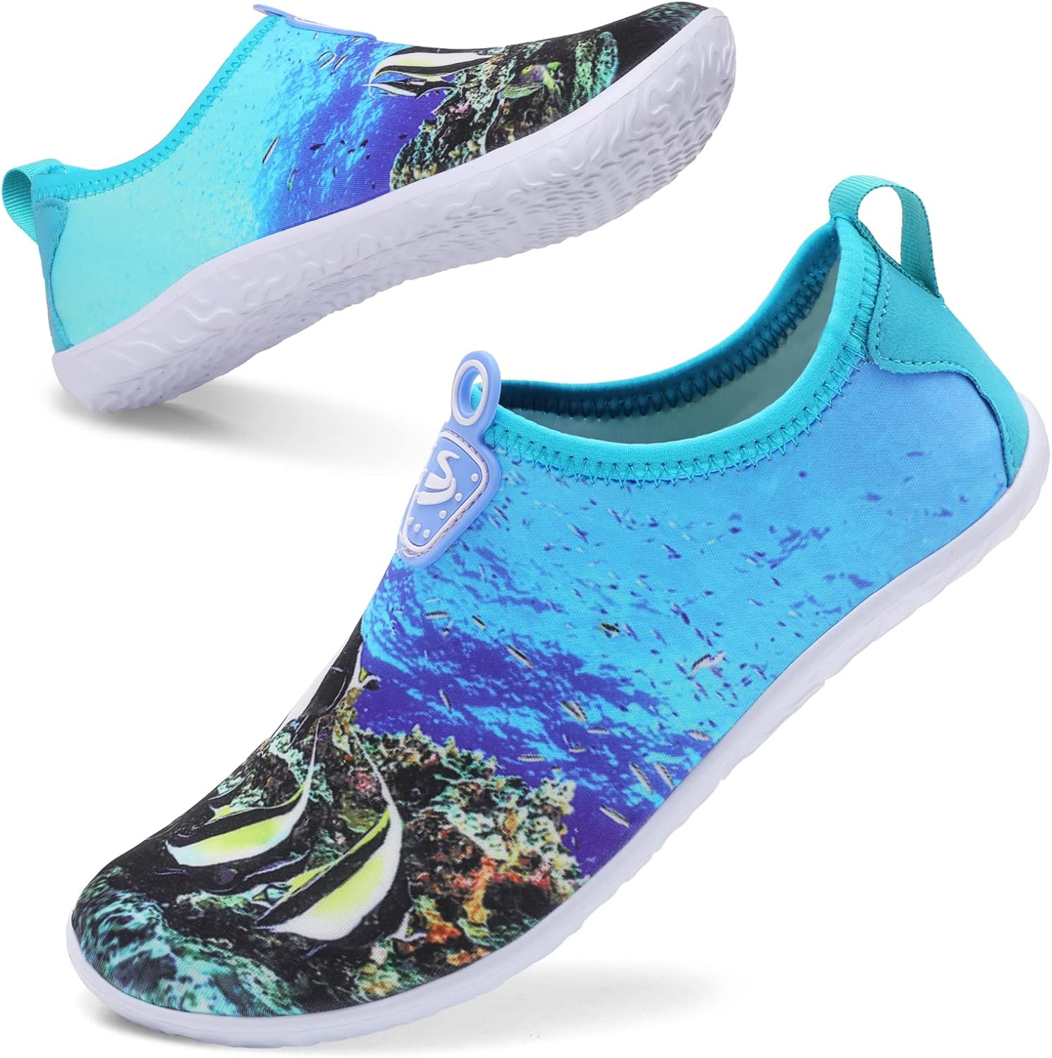 

Женские и мужские водные туфли Spesoul, дышащие, быстро сохнущие, мягкие, «босоножки», акваноски для походов, плавания, пляжа, серфинга, йоги и спорта, Sea Blue