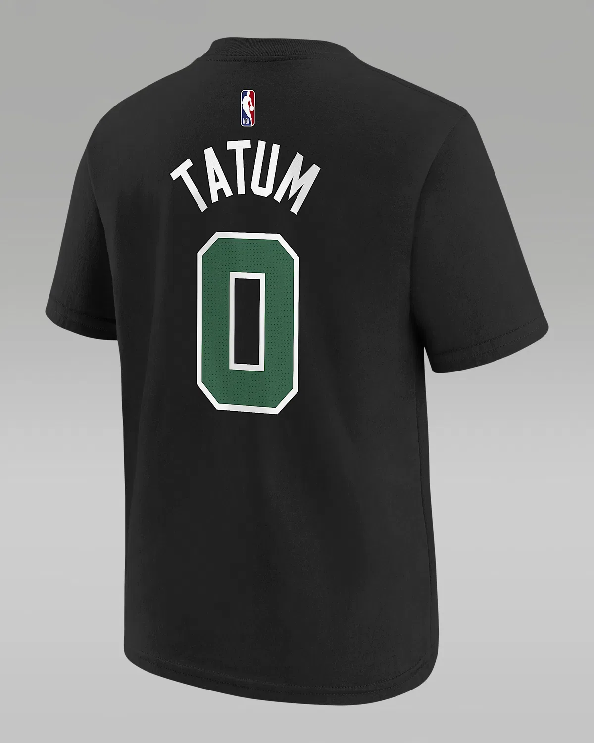 Детская футболка Jordan NBA T-Shirt Jayson Tatum Boston Celtics Statement Edition, Black — фото 2