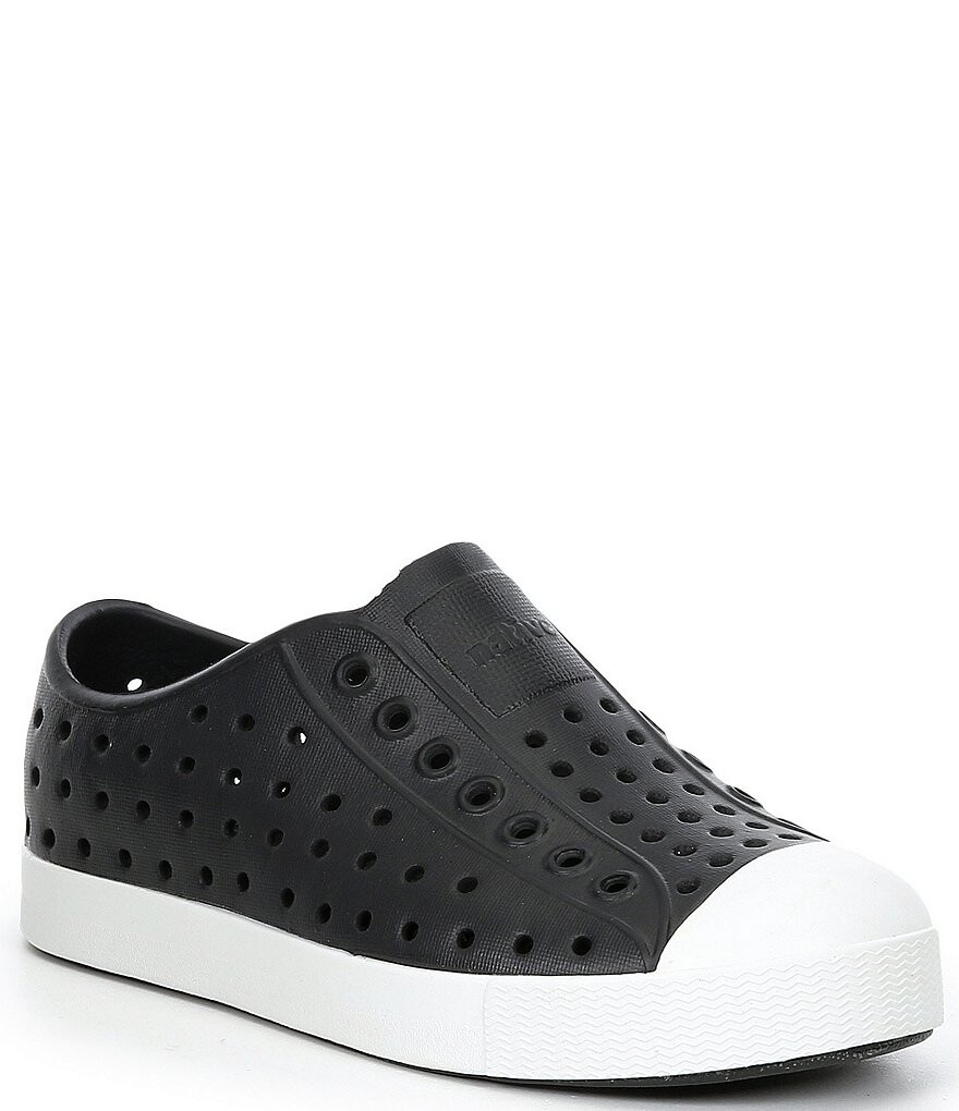 

Детские перфорированные слипоны Native Shoes Jefferson (для малышей), черный